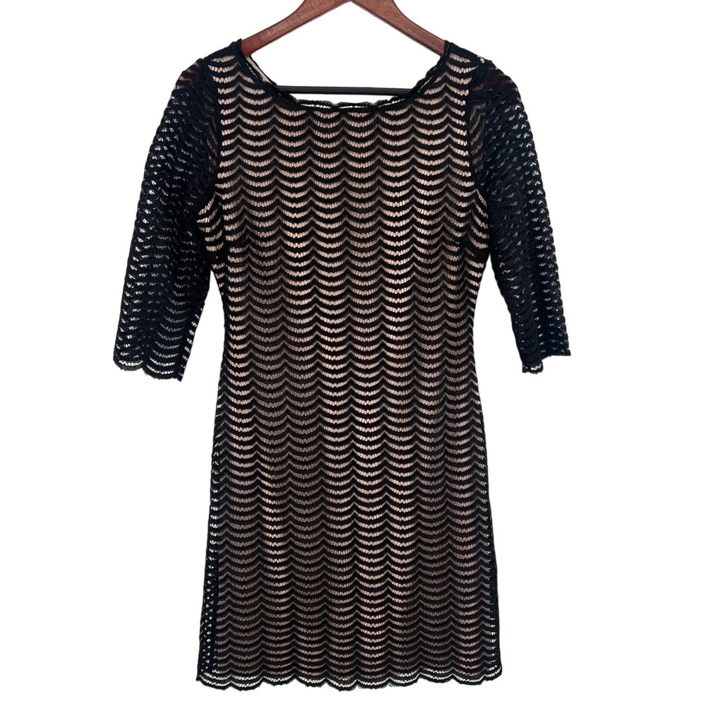 Ivanka Trump Womens Size 6 Black Business Dress Half Sleeve Professional Party - Picture 1 of 9